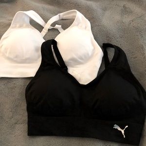 2 size small Puma convertible sports bras